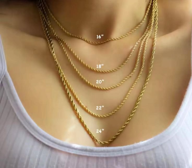 Adaku Gold Rope Chain Necklace