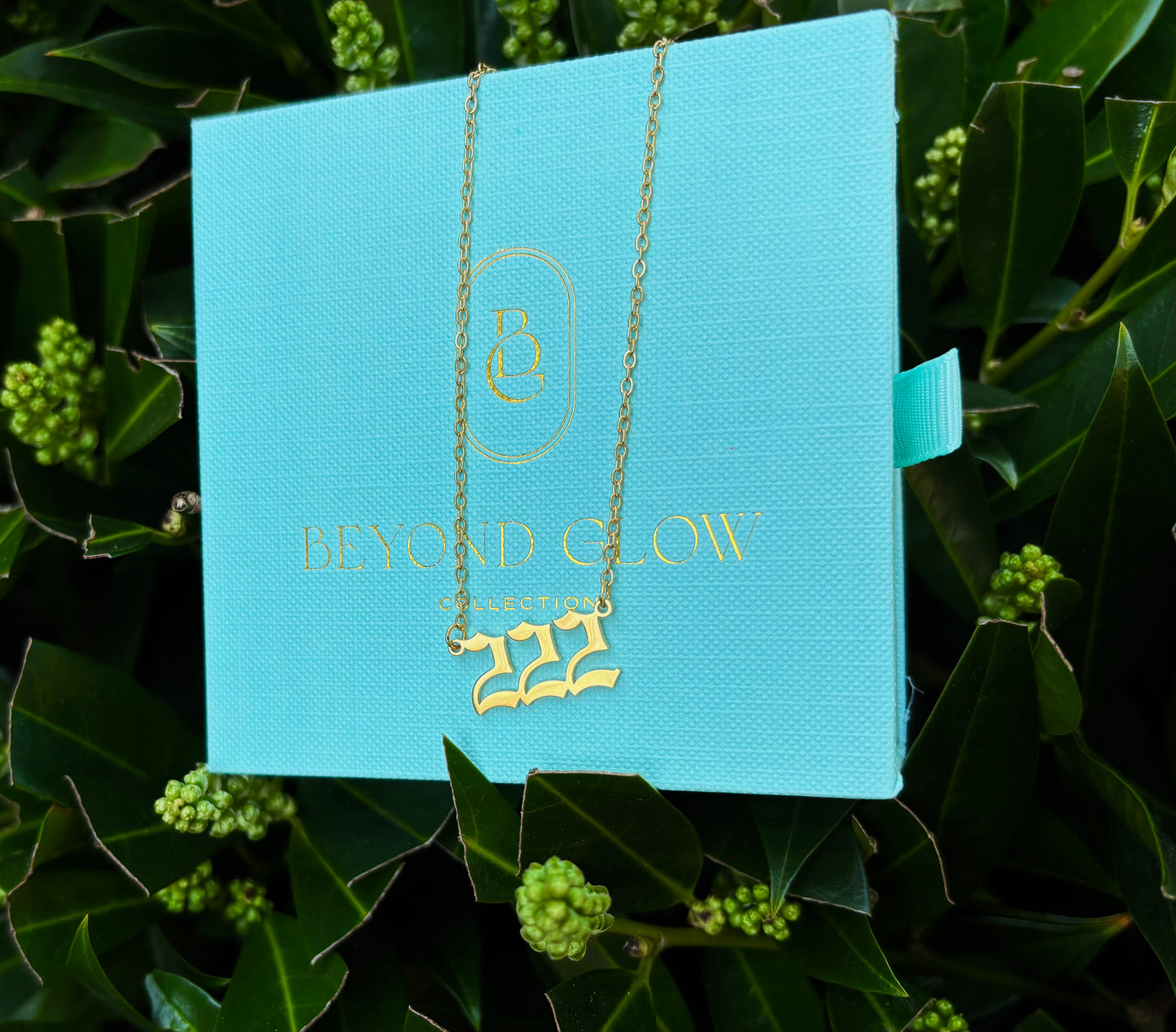Angel Lucky Number Gold Pendant Necklace
