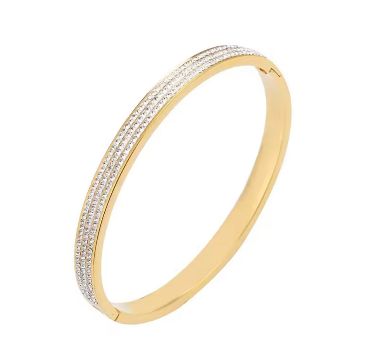 Luxe Glow Bracelet Bangle - Gold