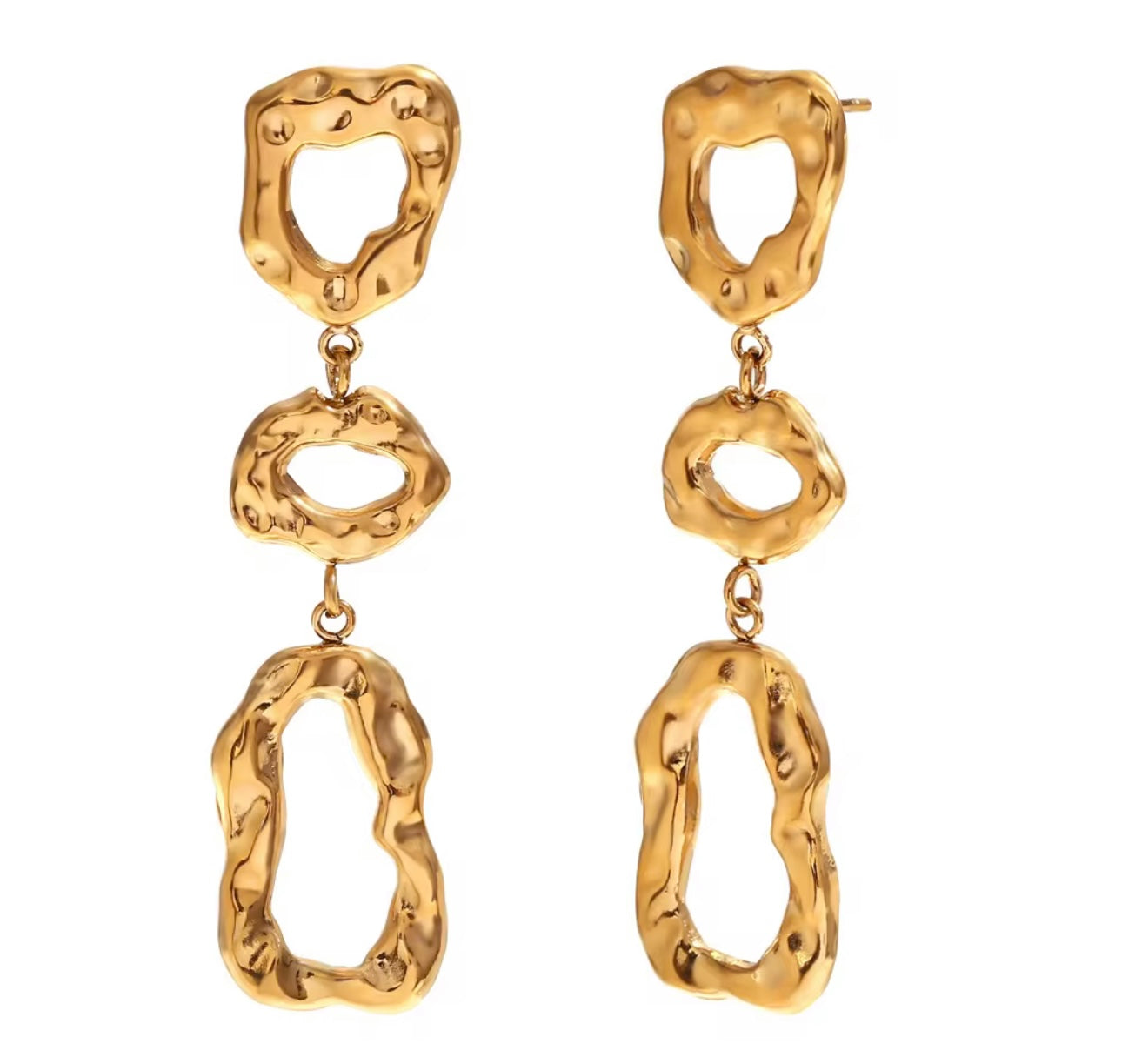 Lulu Vintage Gold Earring