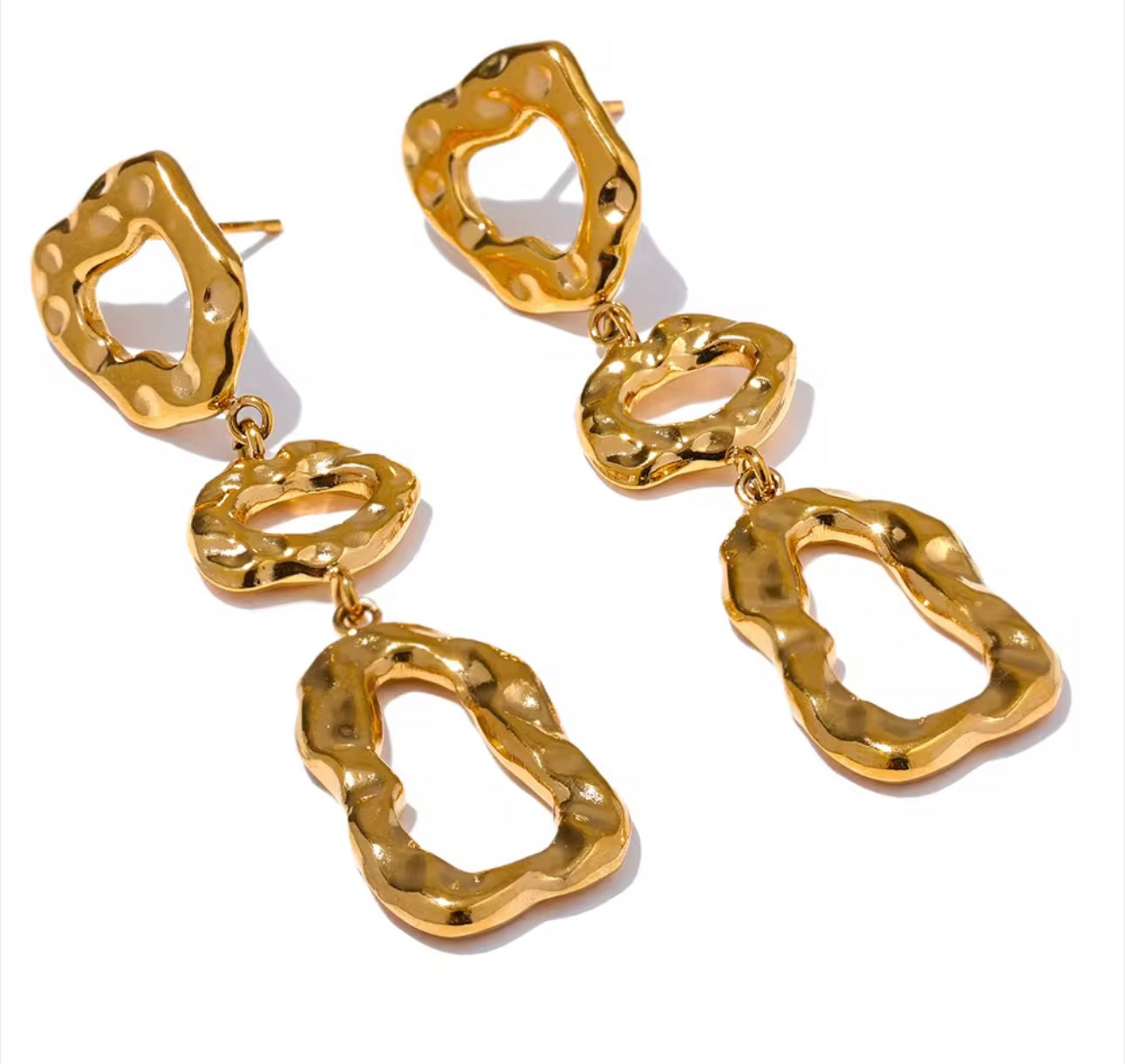 Lulu Vintage Gold Earring