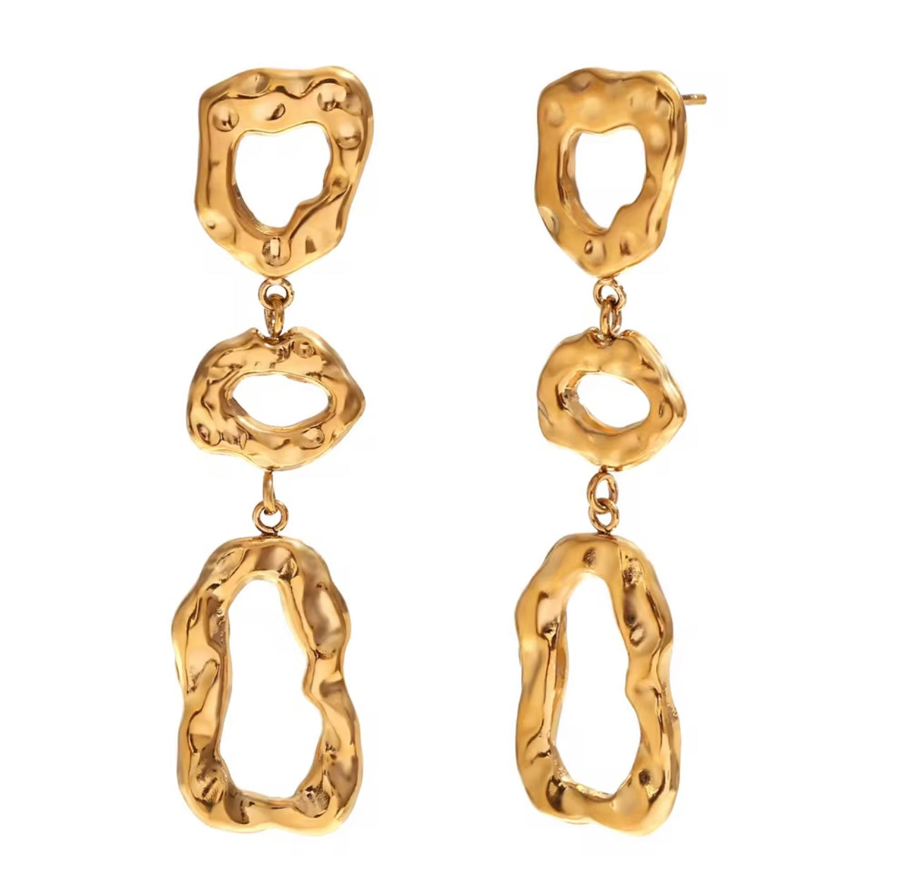 Lulu Vintage Gold Earring