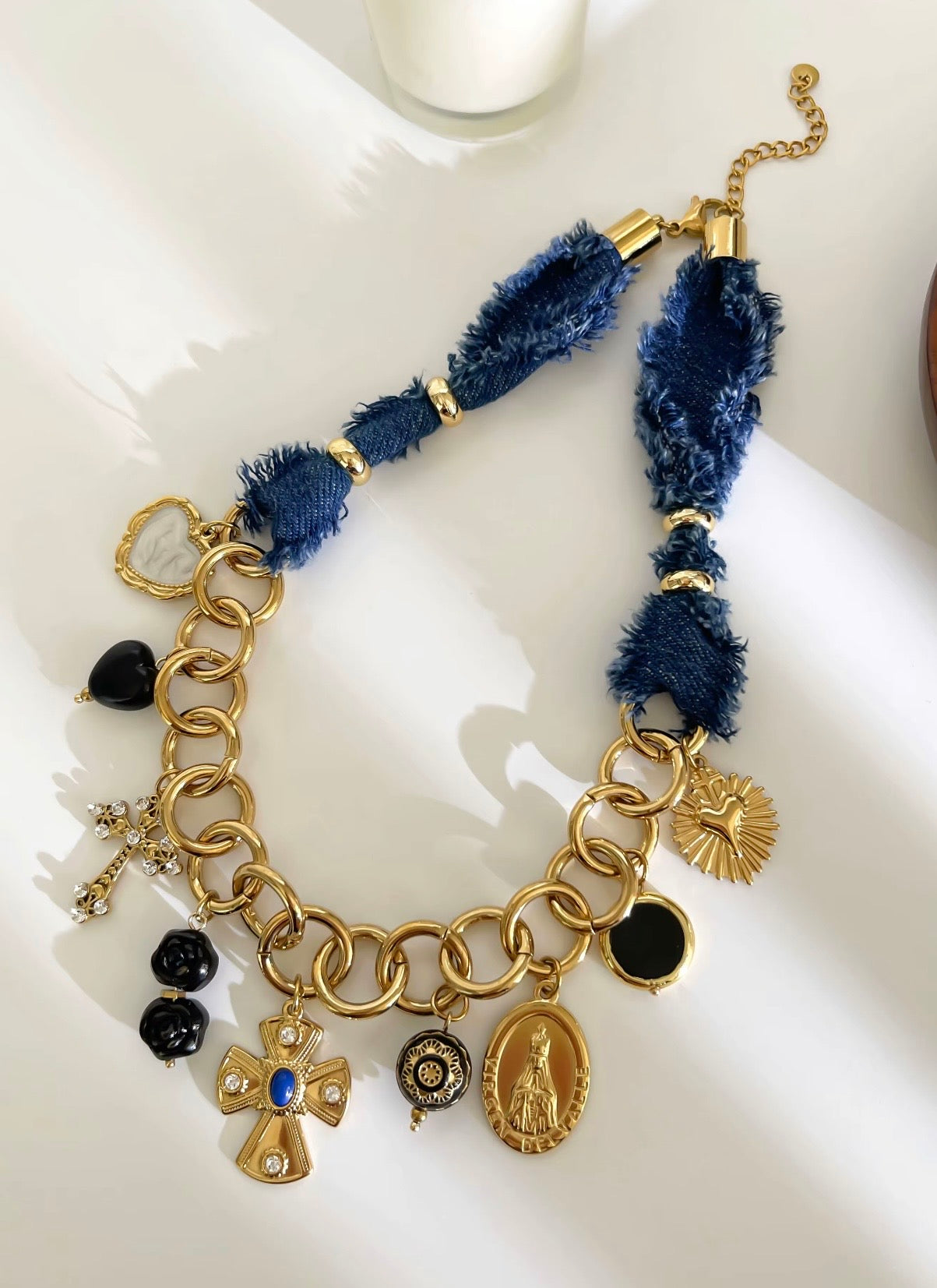 Ngo Charms Statement Necklace