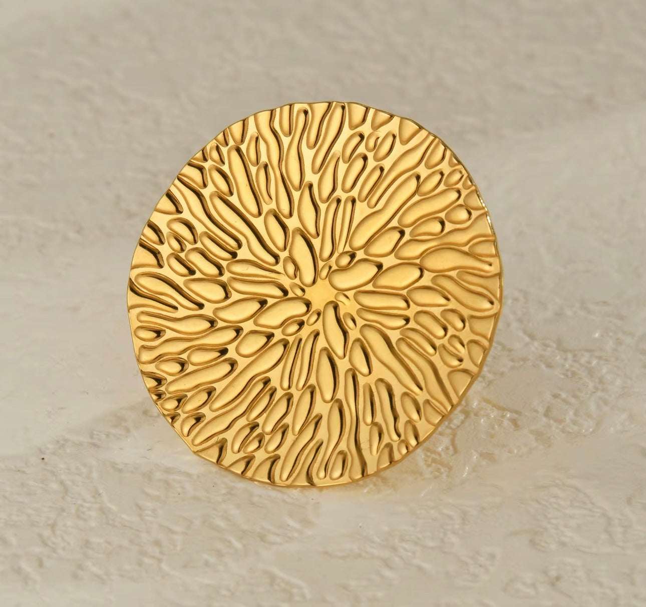 Timeless Gold Statement Ring