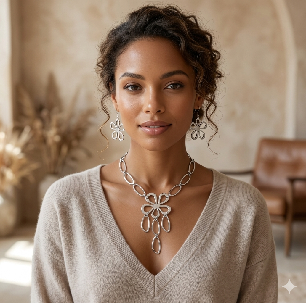 Fiore Statement Jewellery Set