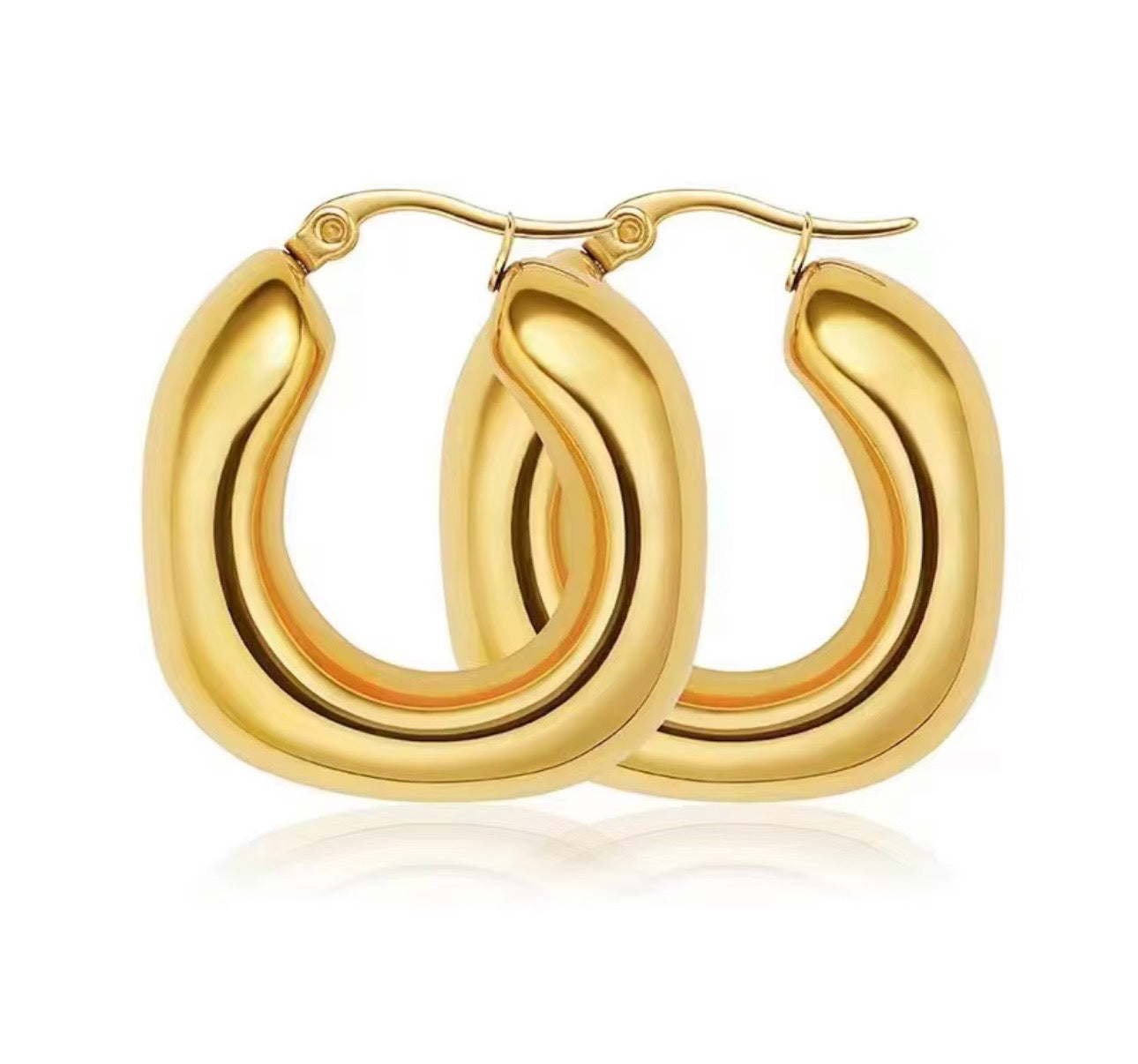 Sofia Sculpted Hoop Earrings