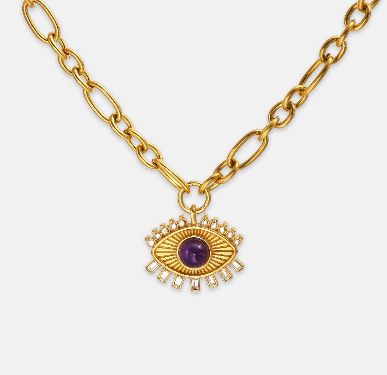 Lucky Eye Vintage Necklace