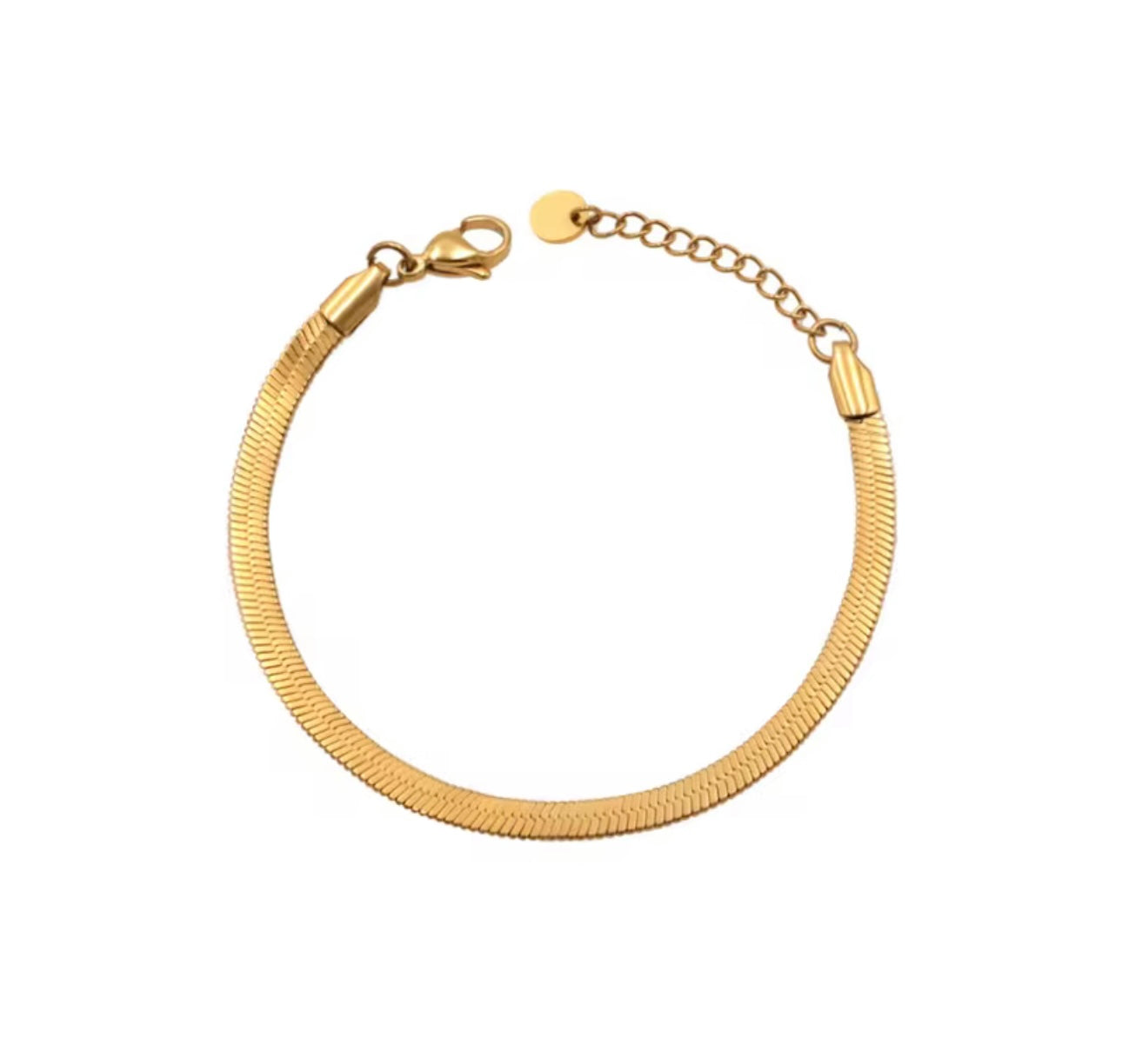 Lola Herringbone Chain Bracelet