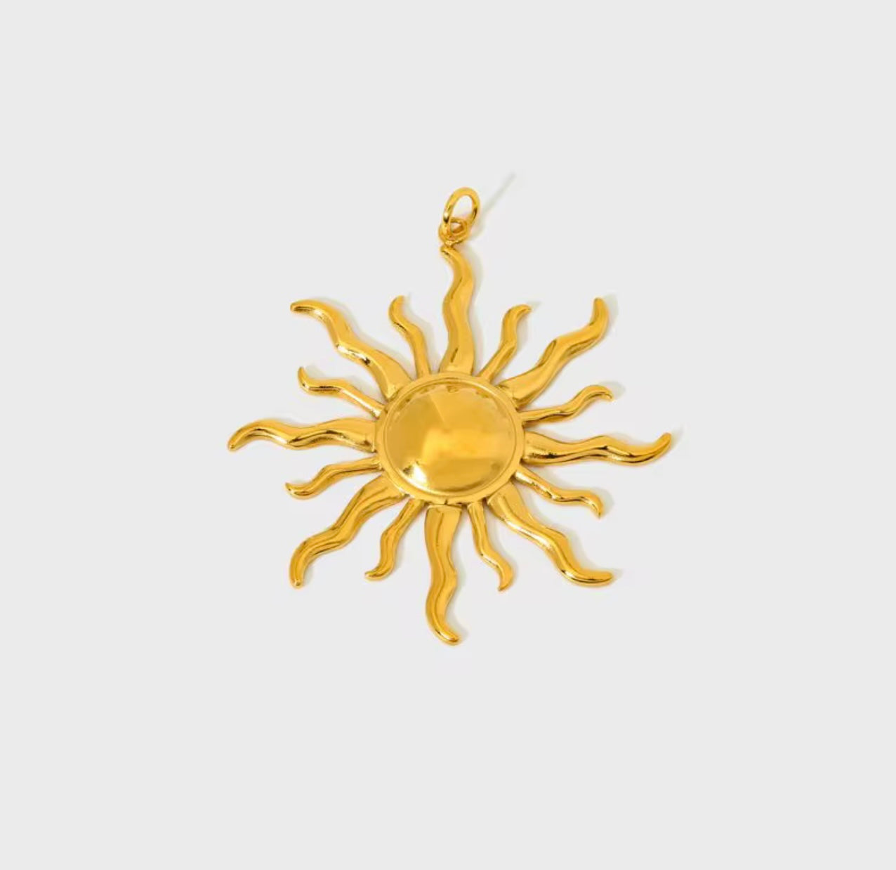Sole Radiance Charm Pendant