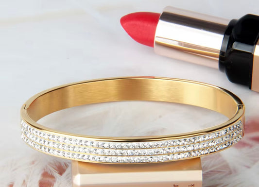 Luxe Glow Bracelet Bangle - Gold