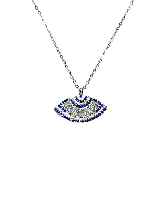 Luna Protect Evil Eye Pendant Necklace