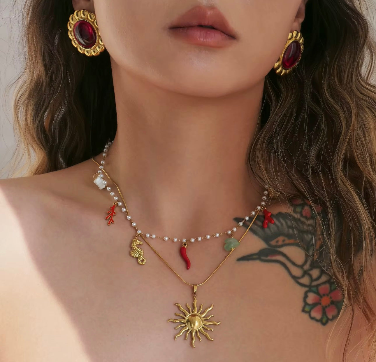 Sole Radiance Charm Pendant