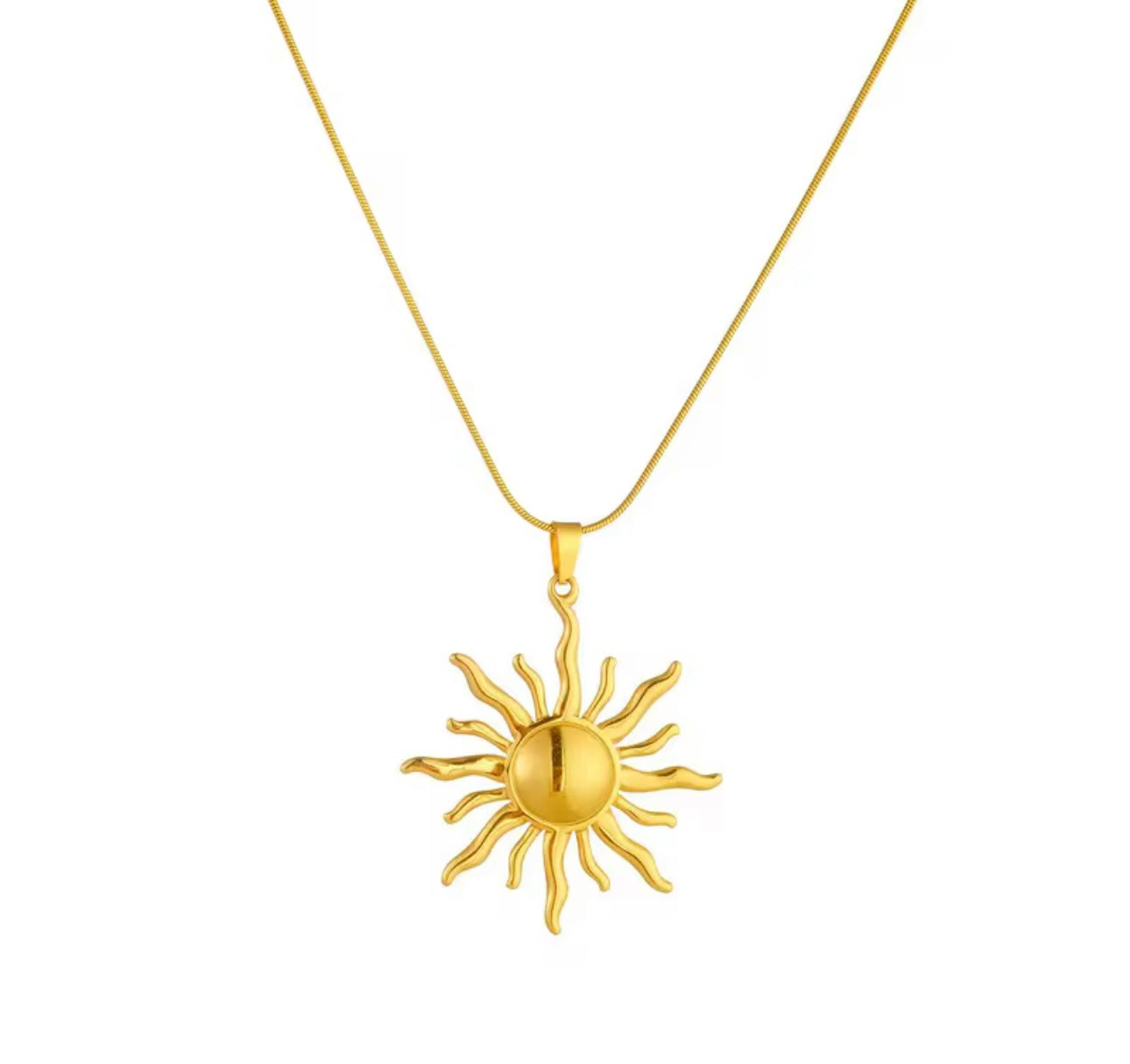 Sole Radiance Charm Pendant