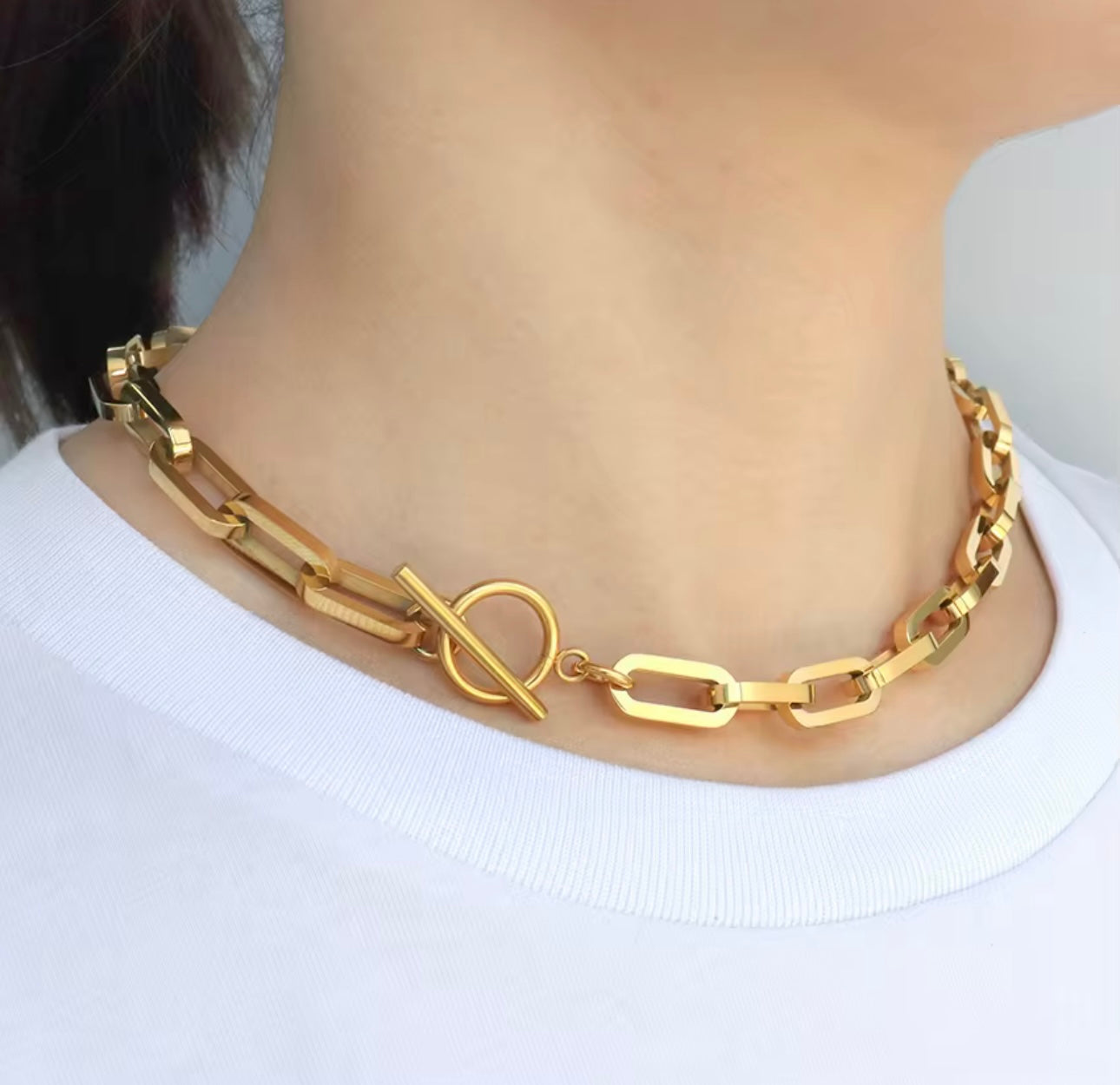 Madison Gold Chain Necklace
