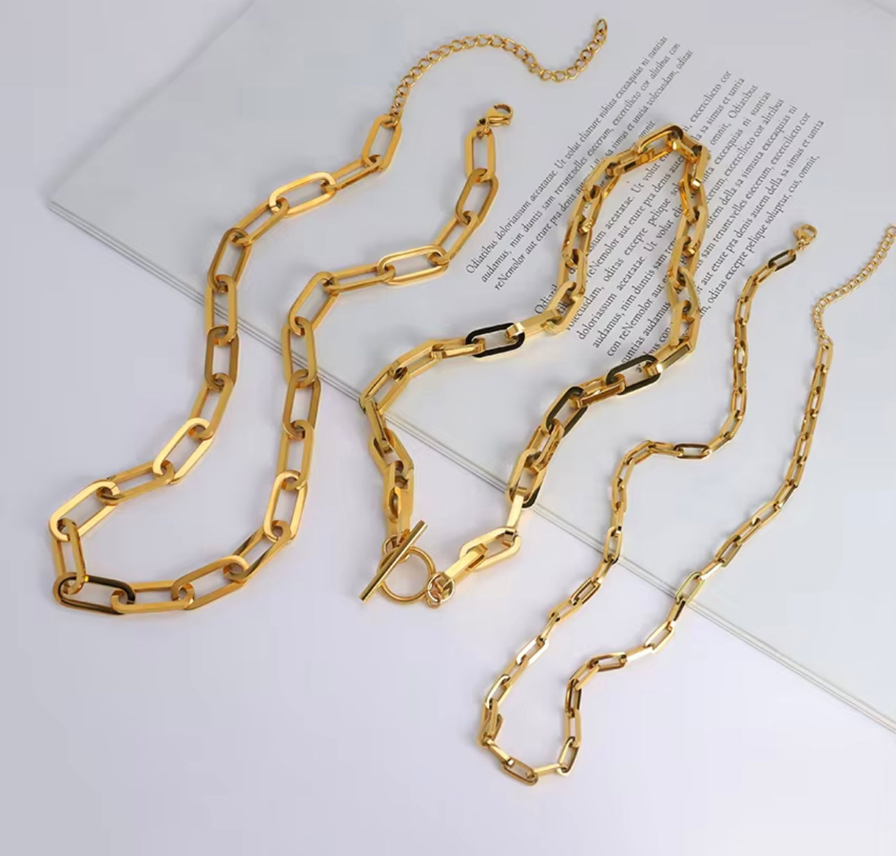 Madison Gold Chain Necklace