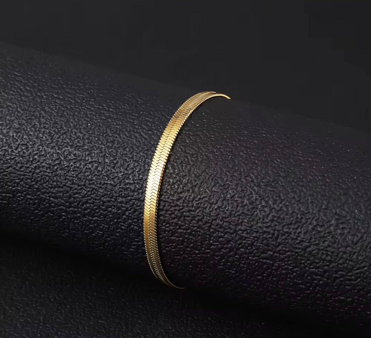 Lola Herringbone Chain Bracelet