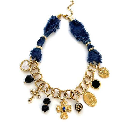 Ngo Charms Statement Necklace