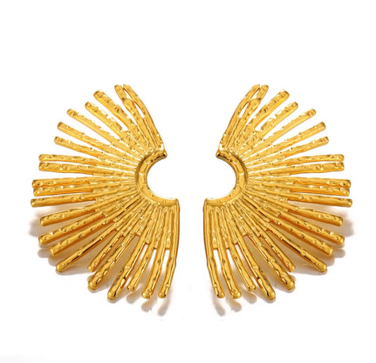 Girasole Statement Stud Earrings