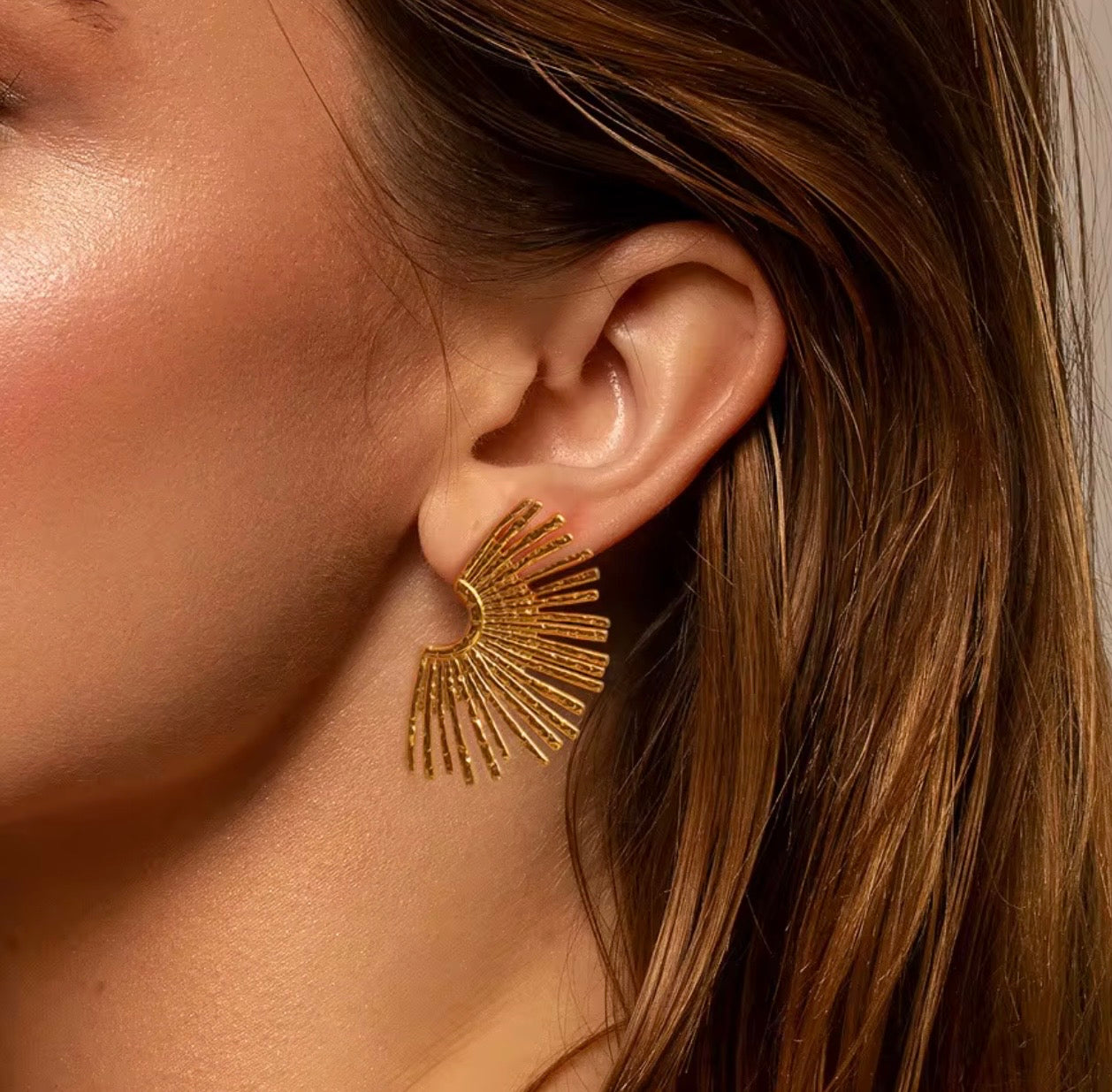 Girasole Statement Stud Earrings