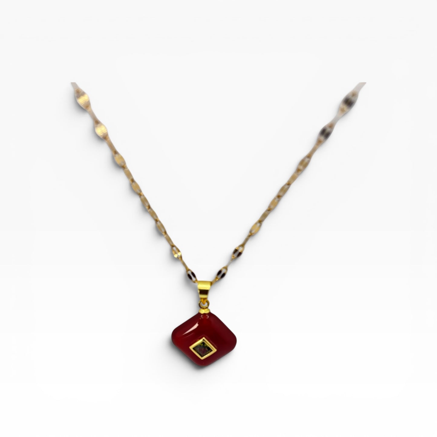 Earth Aura Amazonite Pendant Necklace